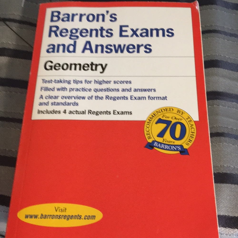 Barrons regents exams and Answers Geometry